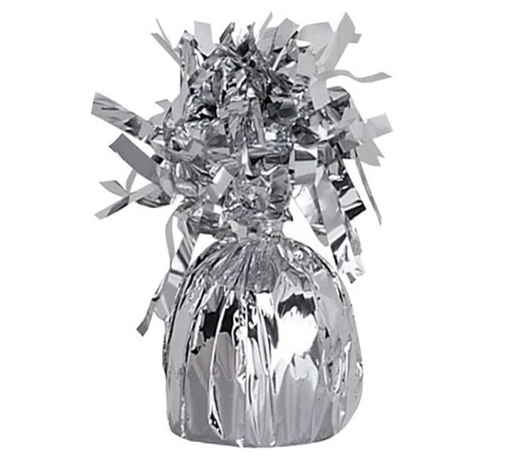 Silver Foil Balloon Weight